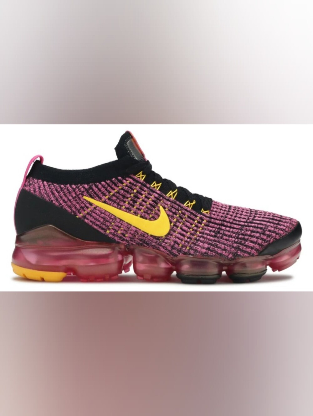 Nike Vapormax Flyknit 2 "Pink Blast"  Sneakers Size 8.5 Used Excellent